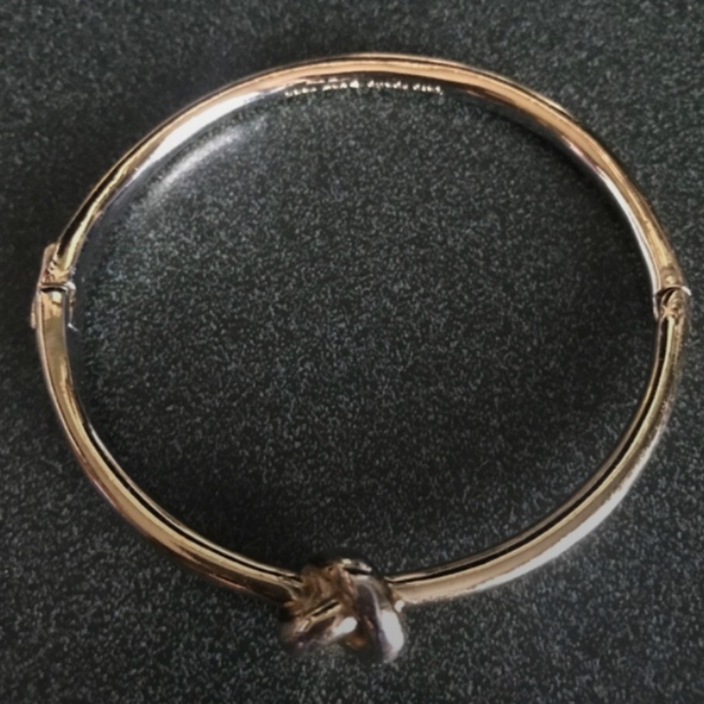 Kate Spade New York Sailors Knot Hinged Bangle Bracelet - Picture 3 of 16